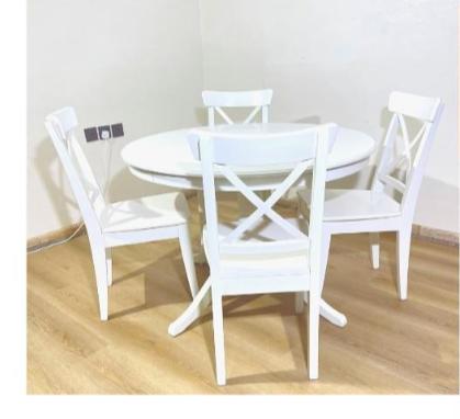 IKEA ingatorp dining table & 4 chairs