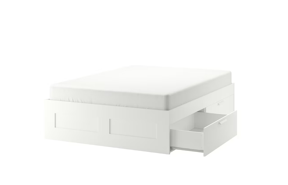 IKEA brimnes bed frame without headboard