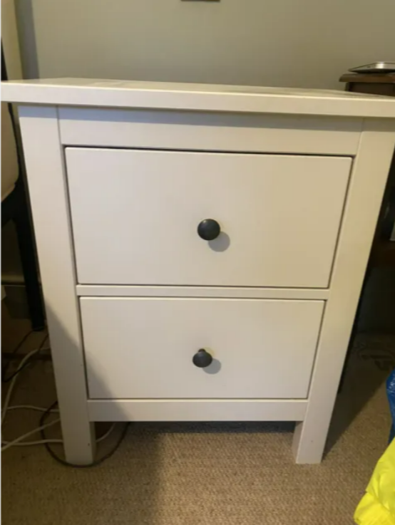 IKEA hemnes bed side table