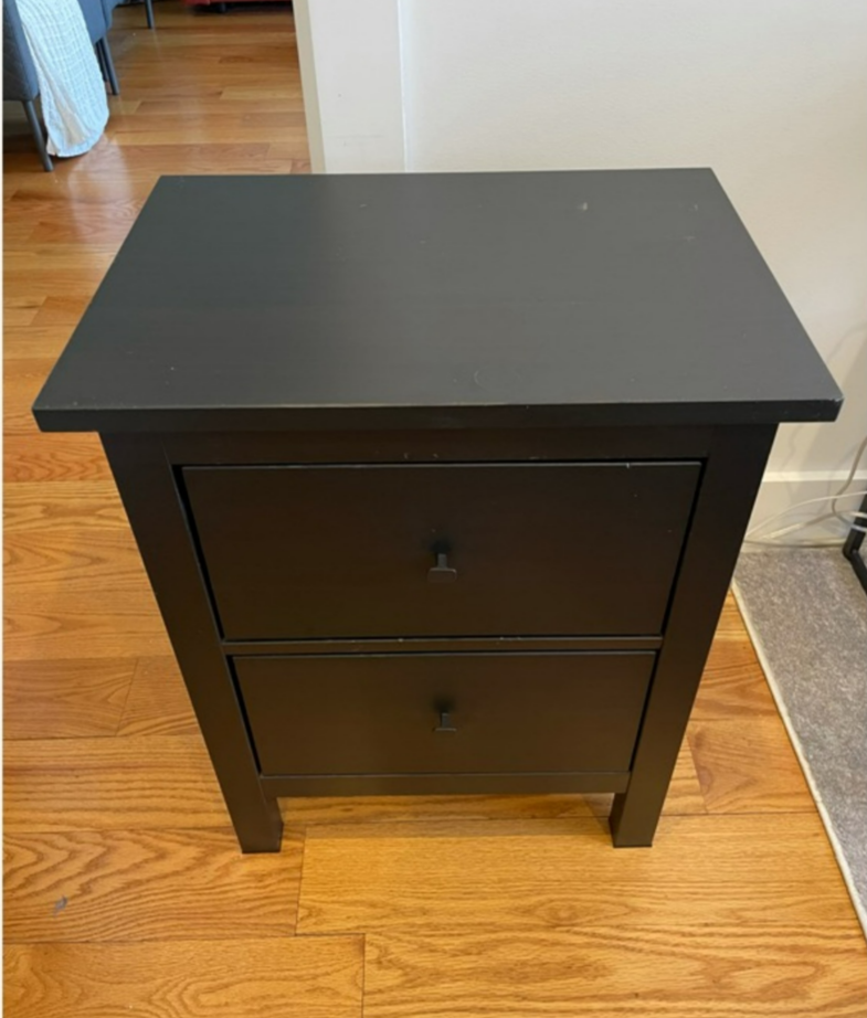 IKEA hemnes bed side table