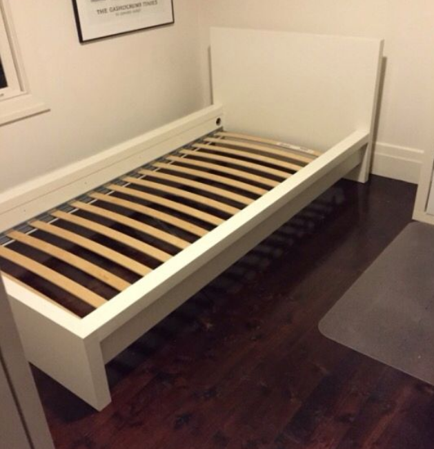 IKEA malm single bed frame