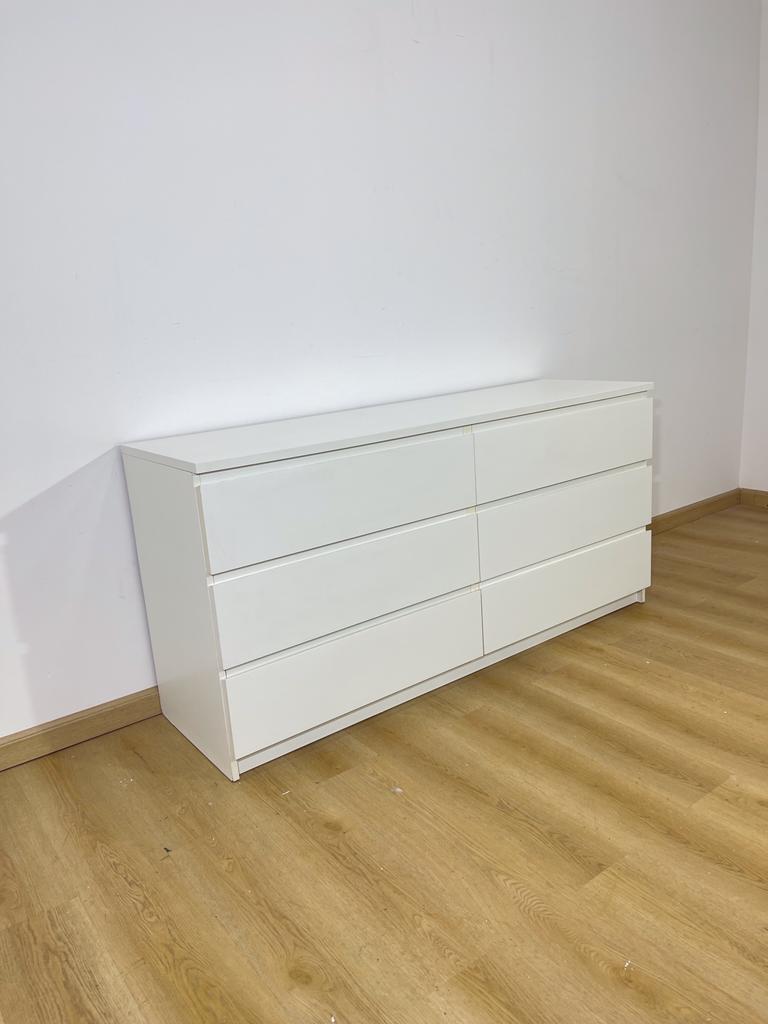 IKEA malm chest of 6 drawer