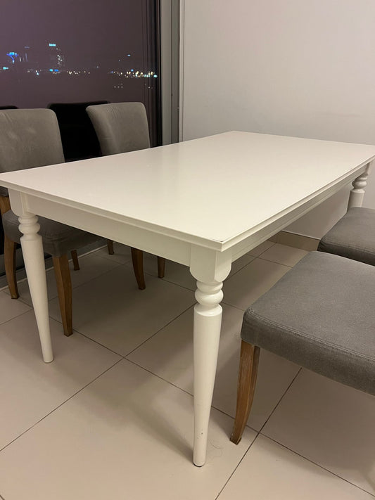 IKEA Ingatorp extendable dining table