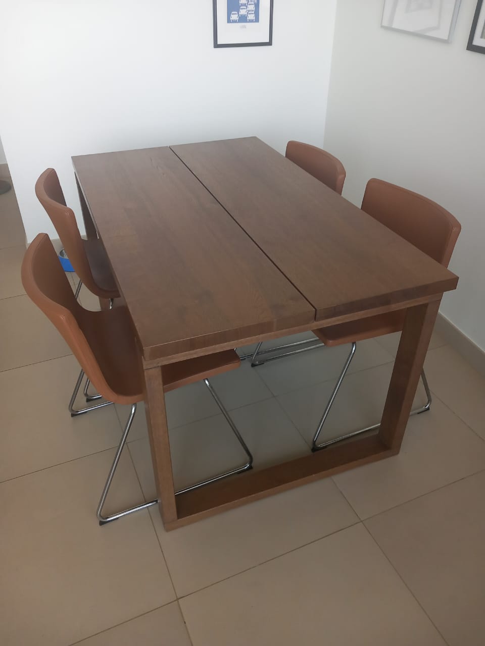 IKEA 4 seater dining table set