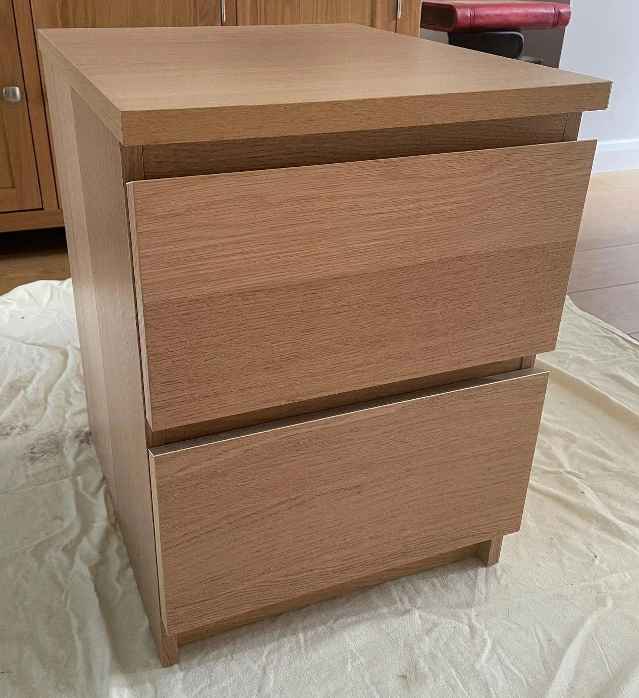 IKEA malm bed side table