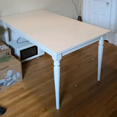 IKEA Ingatorp extendable dining table