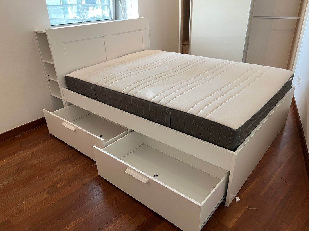 IKEA brimnes bed frame